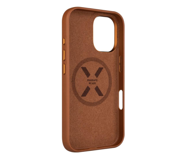 FIXED MagLeather do iPhone 16 brązowy FIXLM-1400-BRW - 1279226 - zdjęcie 3